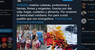 Díaz-Canel, madres, Cuba