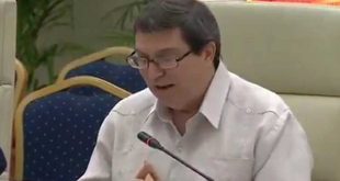 cuba, bruno rodriguez parrilla, canciller cubano, bloqueo de eeuu a cuba