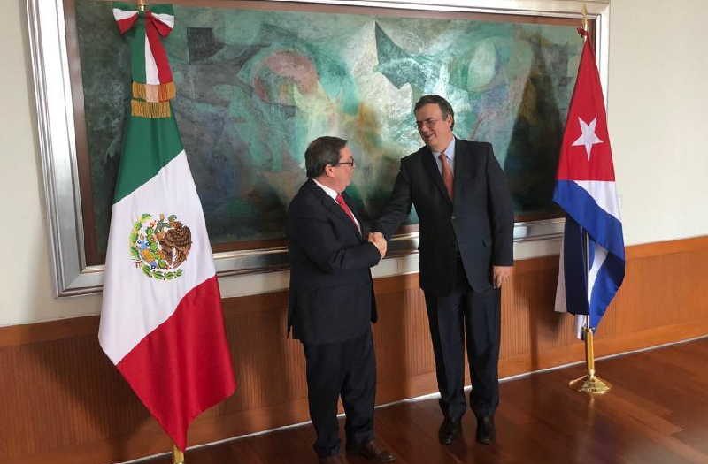 cuba, mexico, bruno rodriguez, canciller cubano