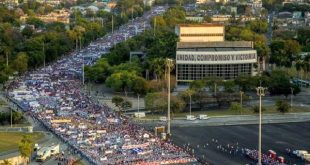 cuba, dia internacional de los trabajadores, primero de mayo, primero de mayo en cuba, raul castro, miguel diaz-canel