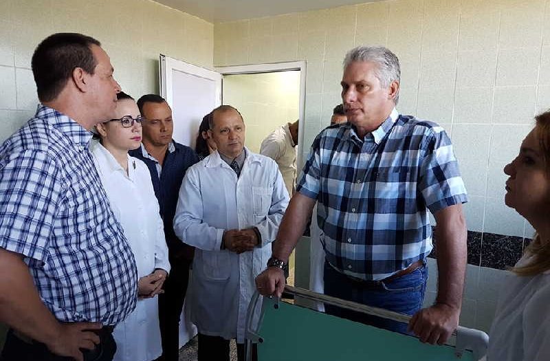 cuba, holguin, salud publica, miguel diaz-canel bermudez, presidente de cuba