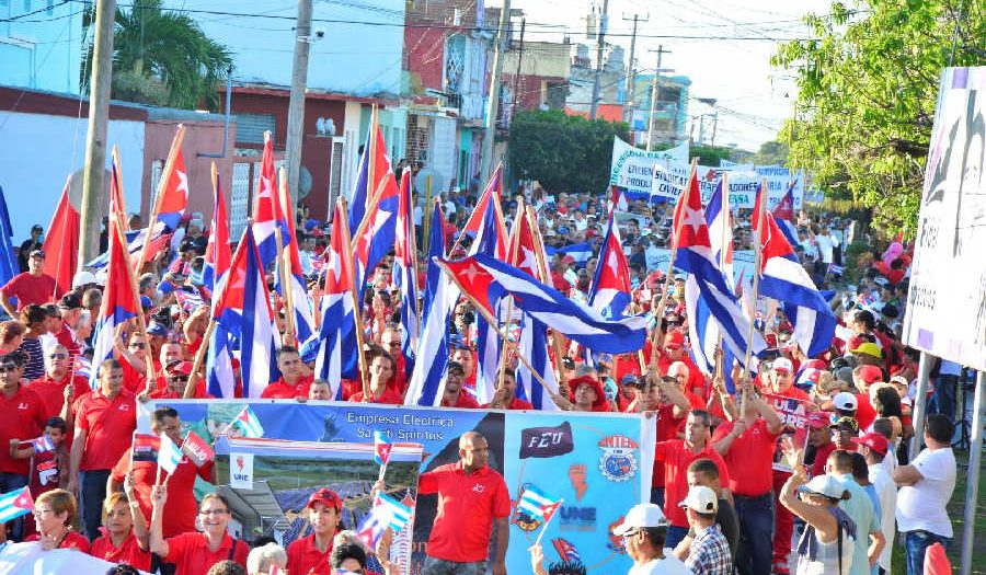 sancti spiritus, primero de mayo, primero de mayo en sancti spiritus, dia internacional de los trabajadores