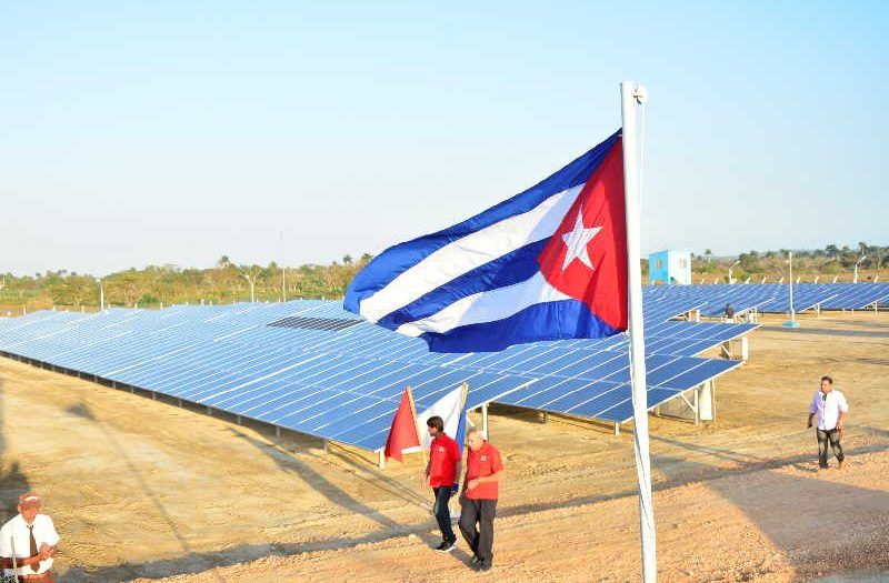 sancti spiritus, empresa electrica, yaguajay, mayajigua, parque solar fotovoltaico,