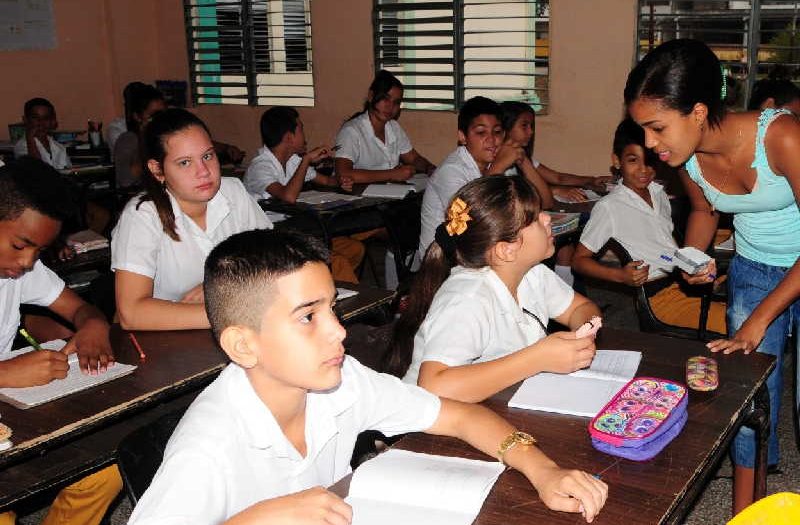 sancti spiritus, educacion, curso escolar