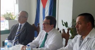 cuba, santa lucia, bruno rodriguez, colaboradores cubanos, canciller cubano