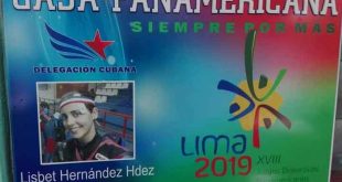 Panamericanos, Lima 2019, Sancti Spíritus