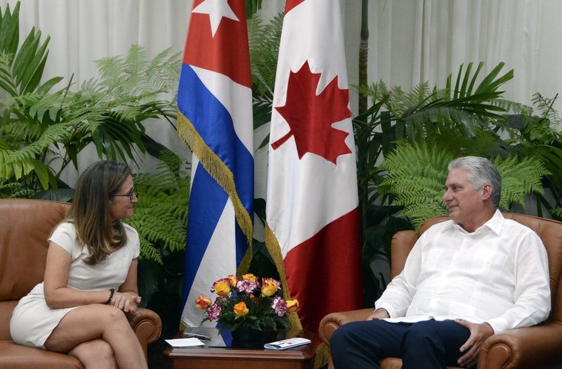 Cuba, Canadá, Díaz-Canel, MINREX