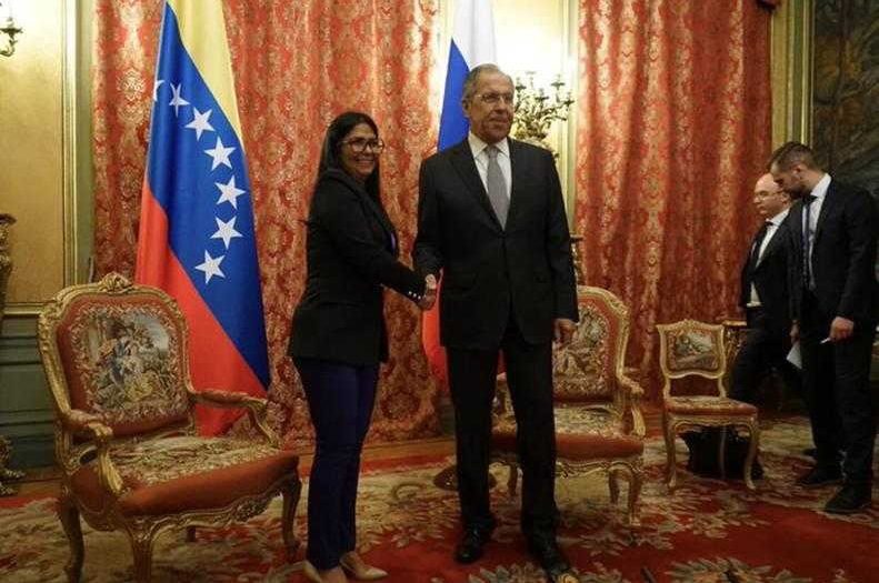 rusia, venezuela, delcy rodriguez, serguei lavrov