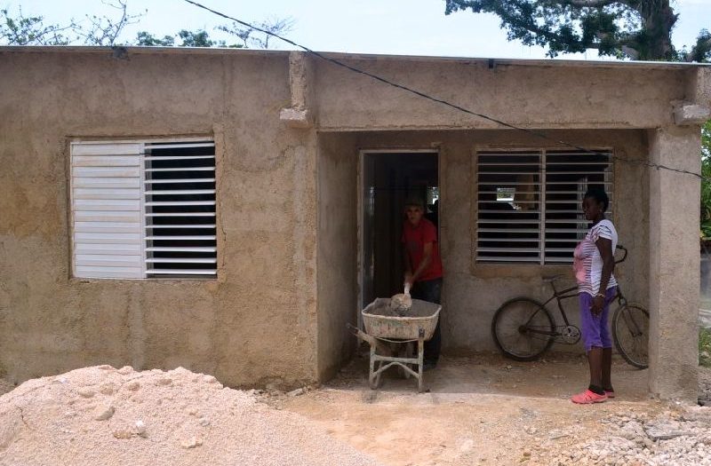 sancti spiritus, fmc, 23 de agosto, federeacion de mujeres cubanas, construccion de viviendas