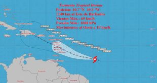 cuba, tormenta tropical, instituto de meteorologia