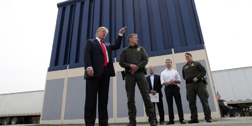 Frontera México-EE.UU., Donald Trump