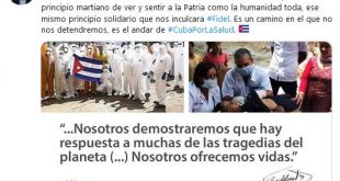 Cuba, Salud, solidaridad