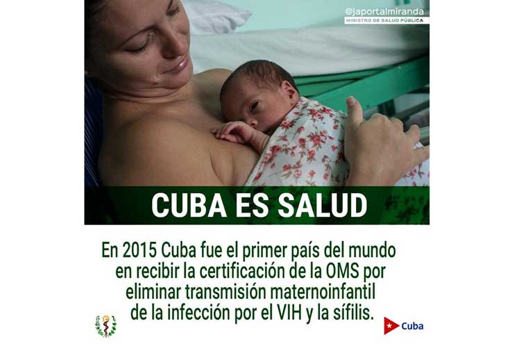 Salud, Cuba, OMS, VIH