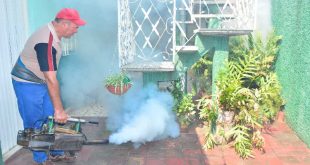 sancti spiritus, fumigacion, aedes aegypti, salud publica