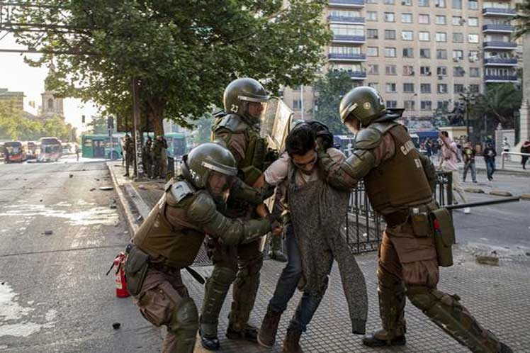 La Represi N Es Cada Vez M S Violenta En Chile Escambray