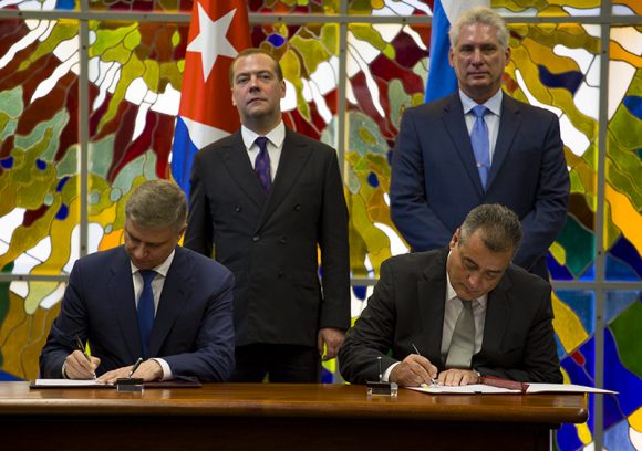 Cuba, Rusia, Dimitri Medvedev, Díaz-Canel