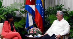 cuba, venezuela, delcy rodriguez, miguel diaz-canel, predidente de cuba