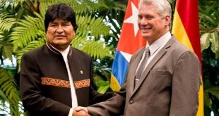 cuba, bolivia, evo morales, miguel diaz-canel, presidente de cuba