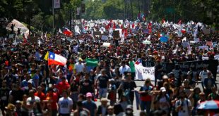 chile, huelga, manifestaciones, protestas, sebastian piñera