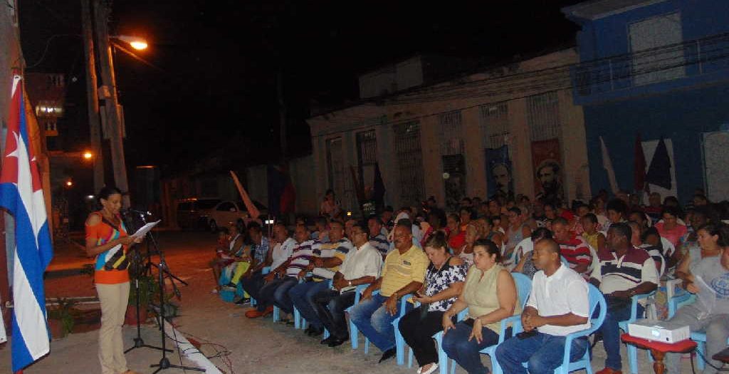 sancti spiritus, asamblea de rendicion de cuenta, delegados del poder popular