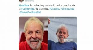 Lula da Silva, Díaz-Canel