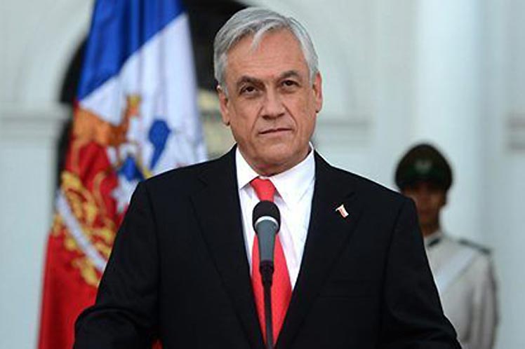 Chile, Sebastián Piñera, rechazo