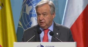 cambio climatico, antonio guterres, onu, naciones unidas