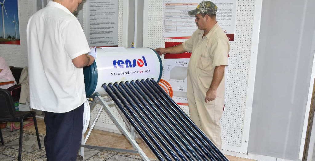 sancti spiritus, copextel, calentadores solares