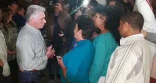 Díaz-Canel, Sancti Spíritus, visita gubernamental