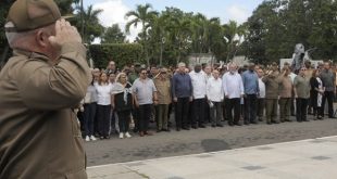 Asela de los Santos, Raúl Castro, Díaz-Canel