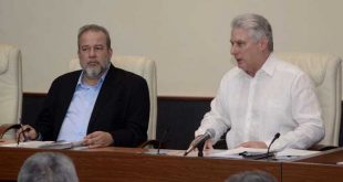 cuba, manuel marrero, miguel diaz-canel, primer ministro, presidente de la republica de cuba, economia cubana, ferrocarriles, petroleo