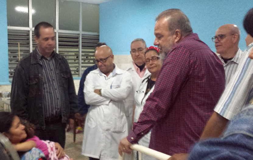 sancti spiritus, hospital pediatrico jose marti, salud publica, manuel marrero, primer ministro, jose angel portal miranda