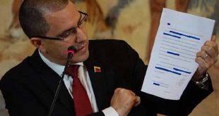 venezuela, jorge arreaza, injerencia, estados unidos, relaciones estados unidos-venezuela, asamblea nacional