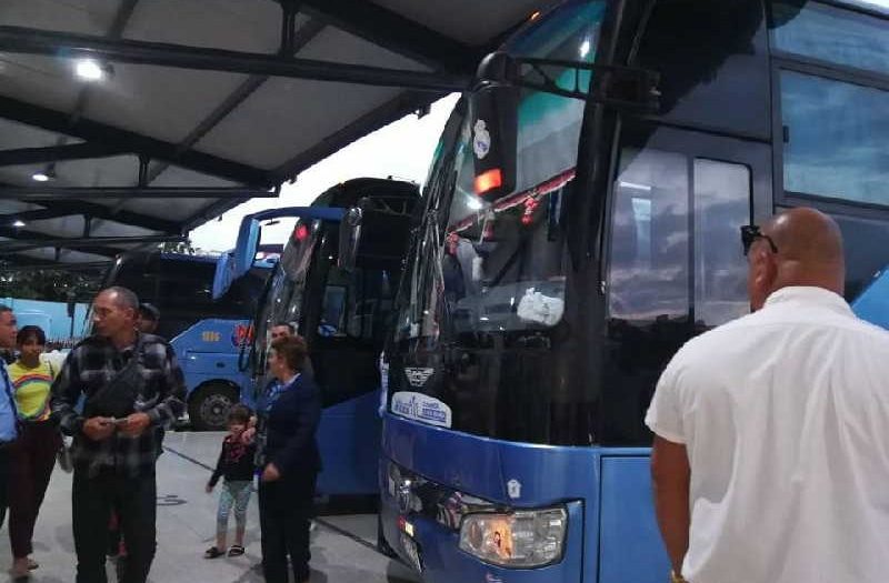 sancti spiritus, terminal de omnibus, omnibus nacionales