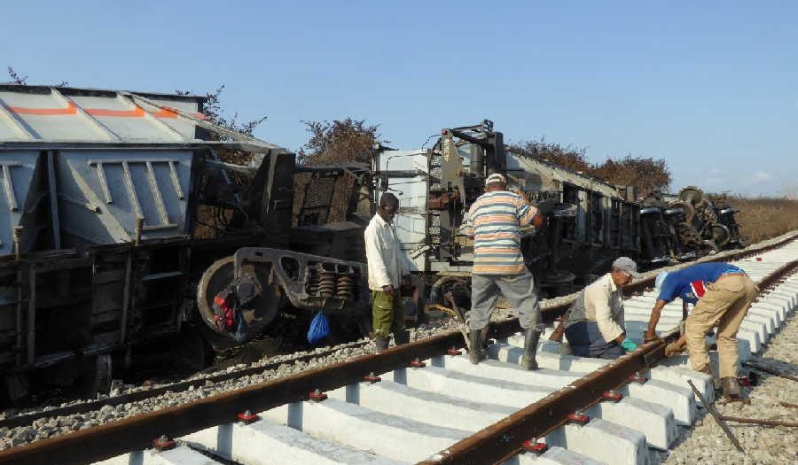 sancti spiritus, via ferrea, ferrocarriles, accidente ferrea, descarrilamiento tren