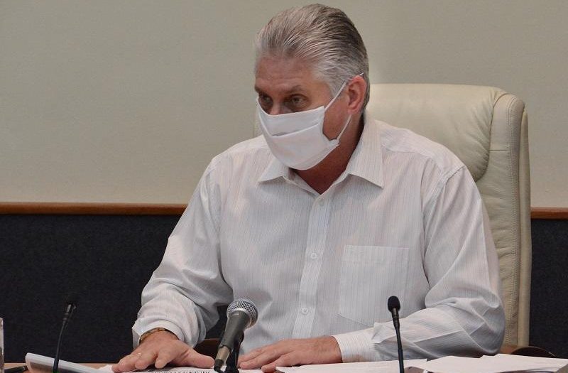 cuba, miguel diaz-canel, coronavirus, covid-19, presidente de la republica de cuba