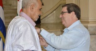 cuba, medalla de la amistad, republica arabe saharaui democratica