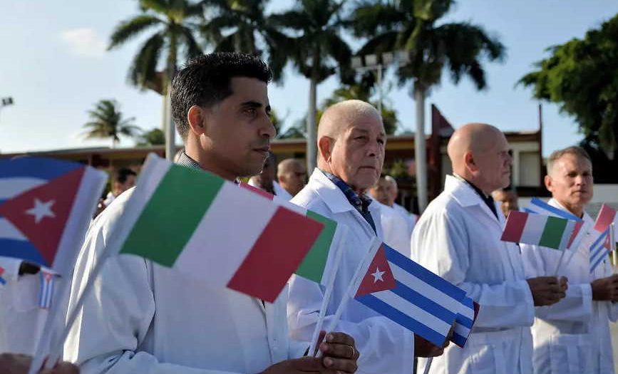 cuba, solidaridad, coronavirus, covid-19, medicos cubanos, contingente henry reeve
