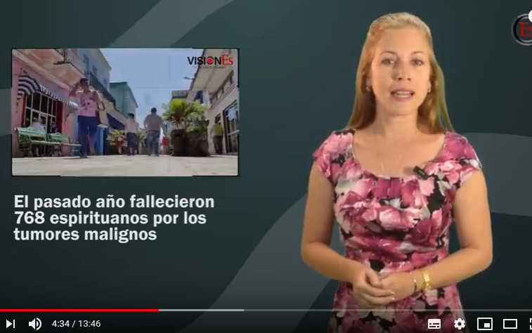 sancti spiritus, visiones, noticiero, periodico escambray, cancer, puente jatibonico, telenovela cubana