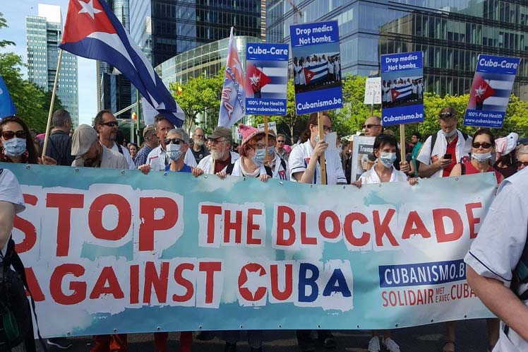 cuba, belgica, bloqueo de eeuu a cuba, solidaridad con cuba