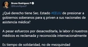 CUBA, ESTADOS UNIDOS, Colaboración médica