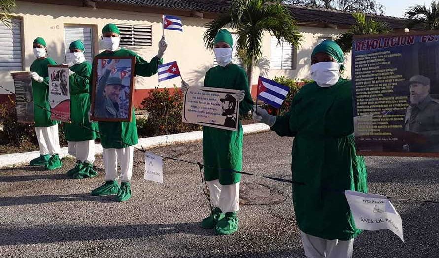 sancti spiritus, perimero de mayo, coronavirus, dia internacional de los trabajadores, covid-19, primero de mayo en sancti spiritus