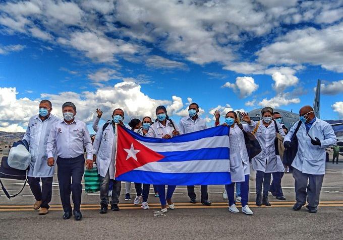 cuba, peru, medicos cubanos, covid-19, coronavirus, salud publica, contingente henry reeve