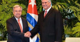 cuba, onu, miguel diaz-canel, presidente de la republica de cuba, antonio guterres, carta onu