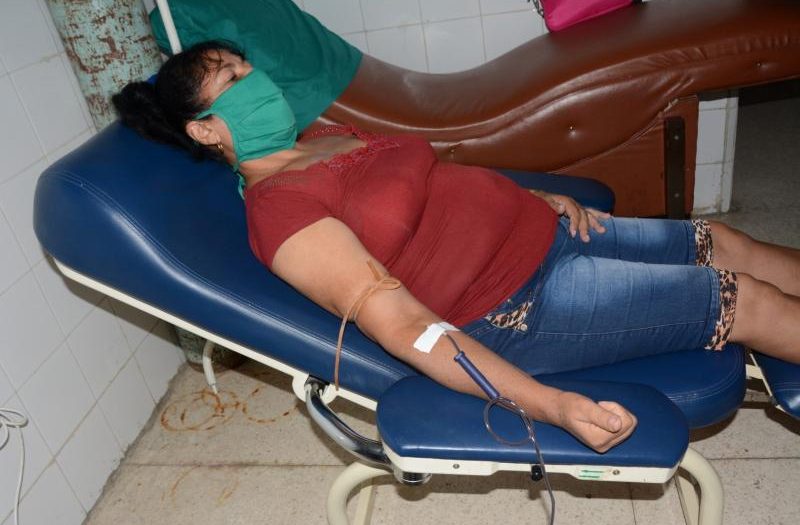 sancti spiritus, donaciones de sangre, covid-19, fmc, vilma espin, federacion de mujeres cubanas