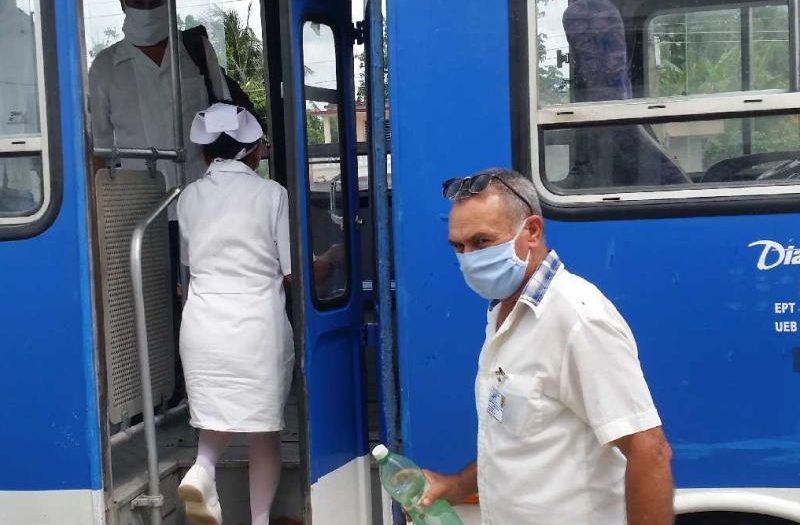 sancti spiritus, yaguajay, covid-19, coronavirus, salud publica, transporte