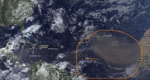 cuba, polvo del sahara, meteorologia