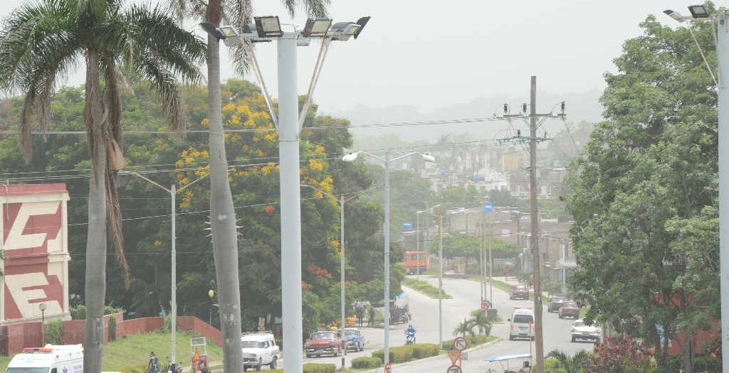 sancti spiritus, polvo del sahara, meteorologia