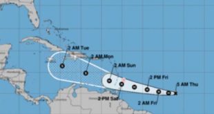 huracanes, tormenta tropical, gonzalo, desastres naturales, instituto de meteorologia