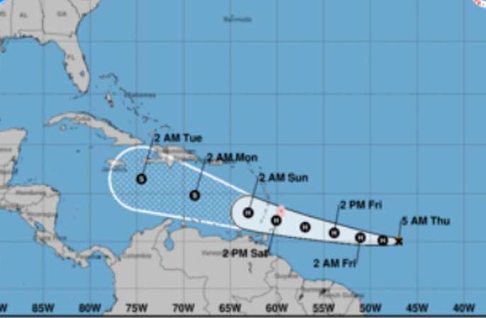 huracanes, tormenta tropical, gonzalo, desastres naturales, instituto de meteorologia